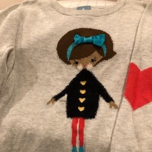 Lot/5 total, Toddler girls sweaters (2T), 3T, 4T